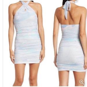 Elodie Pastel Swirl Bodycon Dress
